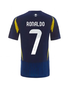 Al-Nassr Cristiano Ronaldo #7 Replika Borta Kläder 2024-25 Kortärmad